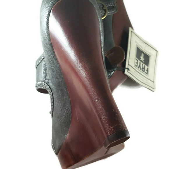 Frye Greta Criss Cross Wedges - Picture 7 of 7